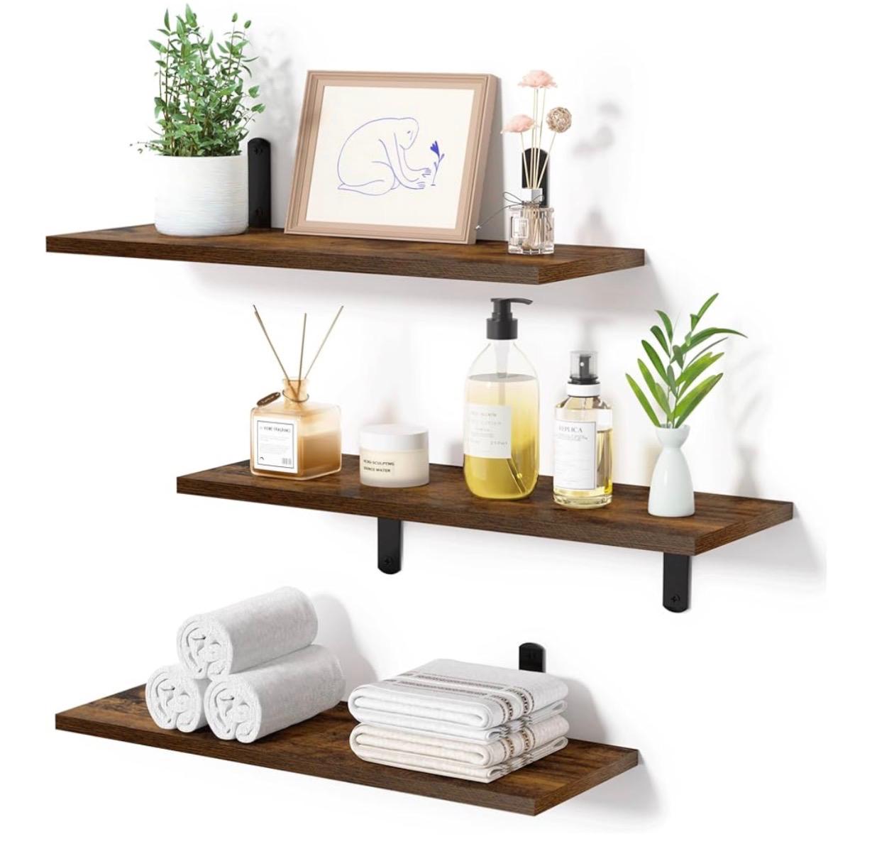 WALL MOUNTED UNIQUE SHELVES