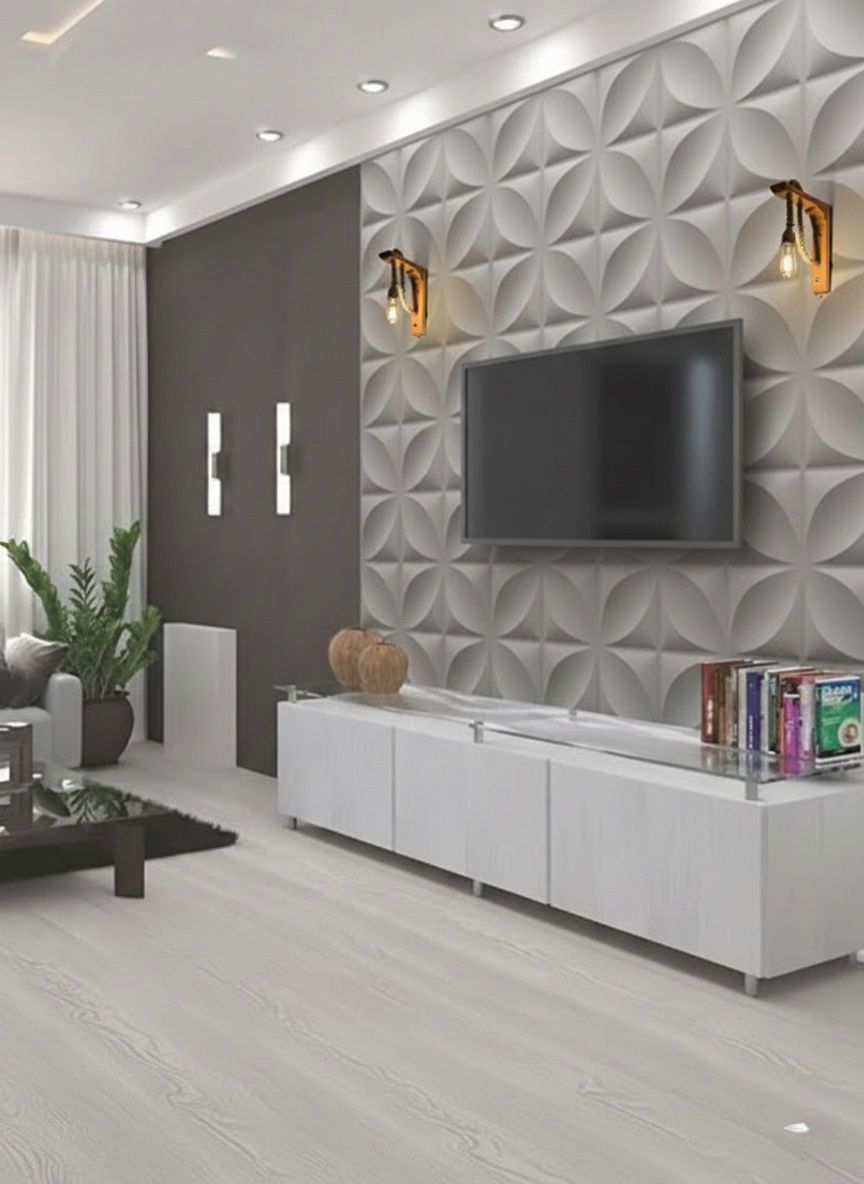 Handcrafted-Wooden Wall Light