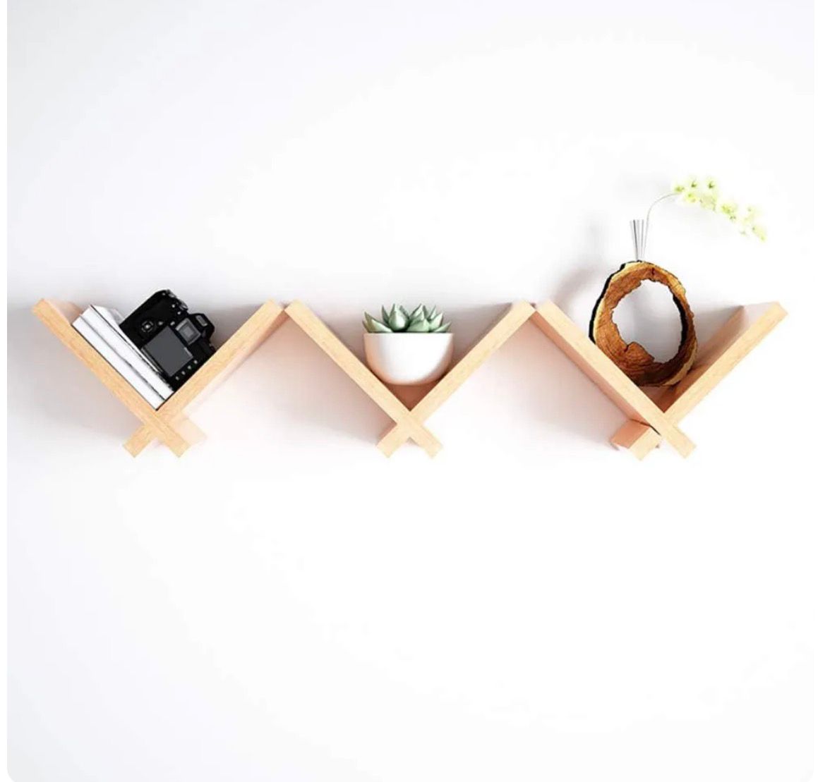 V-SHAPE BOOK SHELF