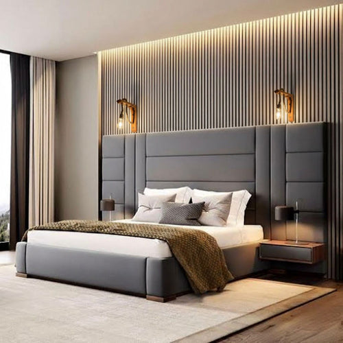 Handcrafted-Wooden Wall Light