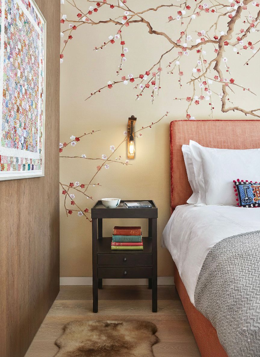 Handcrafted-Wooden Wall Light